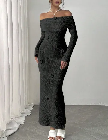 Rochie lunga SHEIN, negru