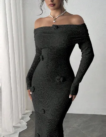 Rochie lunga SHEIN, negru