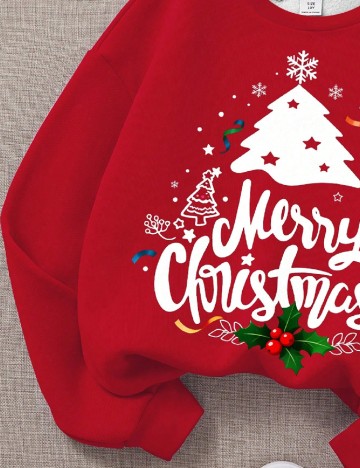 Bluza Shein Kids, rosu