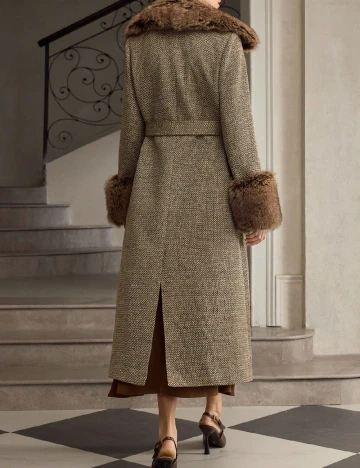 Palton Zeylah, mix culori