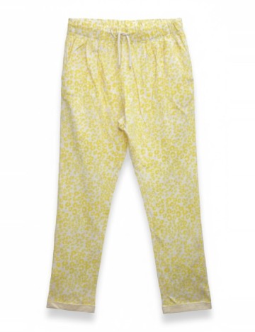 Pantaloni Zara, galben