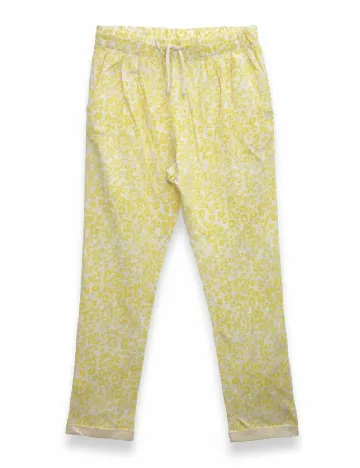 Pantaloni Zara, galben