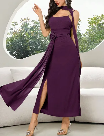 Rochie medie SHEIN, mov