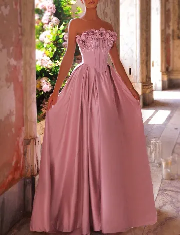 Rochie lunga SHEIN, roz