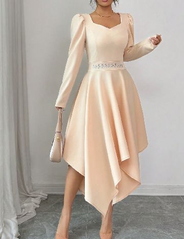 Rochie medie SHEIN, crem