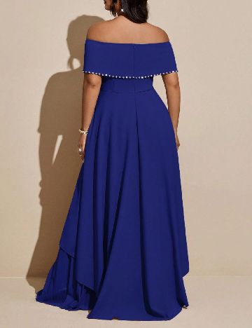 Rochie lunga SHEIN CURVE, albastru