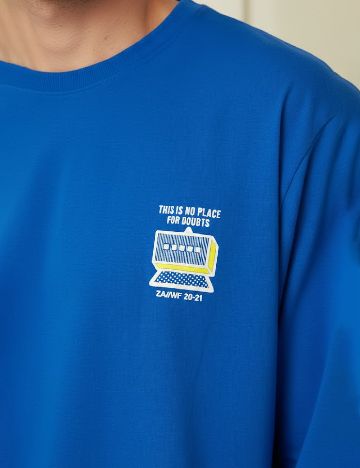 Bluza Zara, albastru