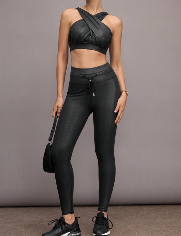 Colanti SHEIN, negru