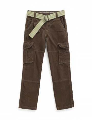 Pantaloni Zara, maro