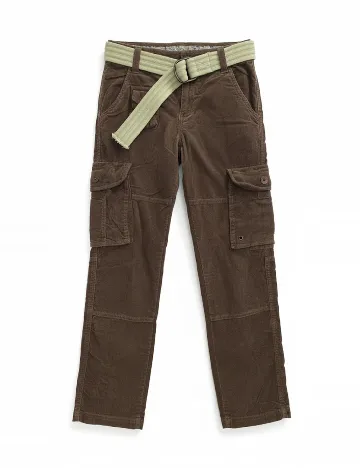 Pantaloni Zara, maro