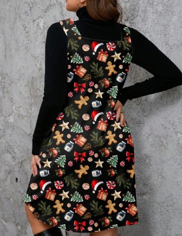 Rochie scurta SHEIN CURVE, mix culori