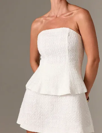 Rochie scurta AiiRZ, alb