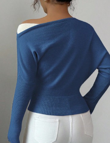 Bluza SHEIN, albastru