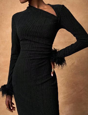 Rochie lunga SHEIN, negru