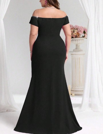 Rochie lunga SHEIN CURVE, negru