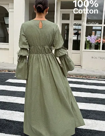 Rochie lunga SHEIN, verde