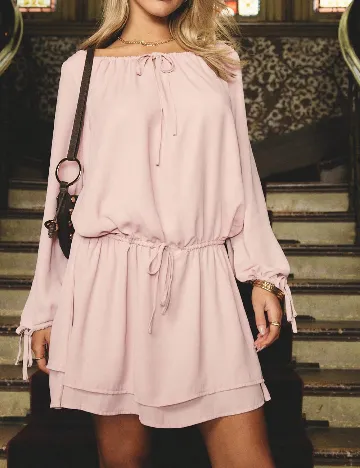 Rochie scurta Musera, roz