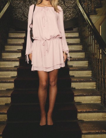 Rochie scurta Musera, roz