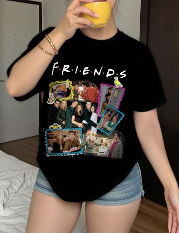 Tricou SHEIN CURVE, negru