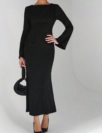 Rochie lunga SHEIN, negru