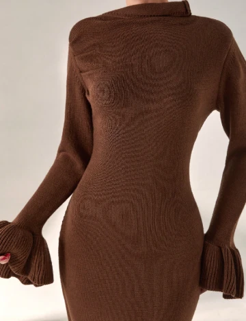 Rochie lunga SHEIN, maro