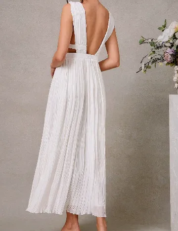 Rochie medie SHEIN, alb