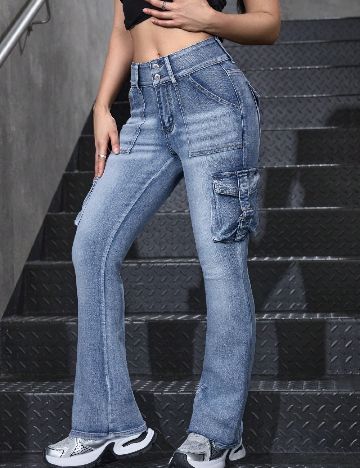 Blugi SHEIN, albastru