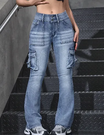 Blugi SHEIN, albastru