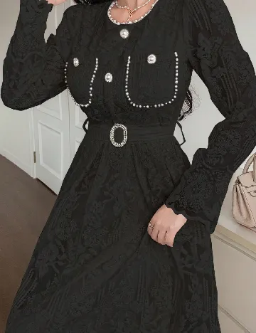 Rochie medie SHEIN, negru