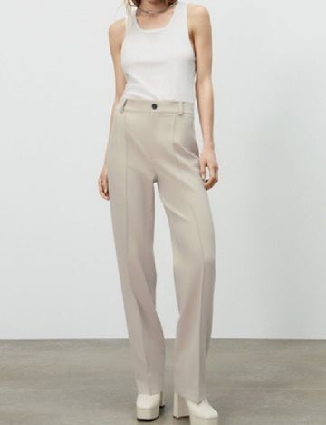 Pantaloni Zara, bej