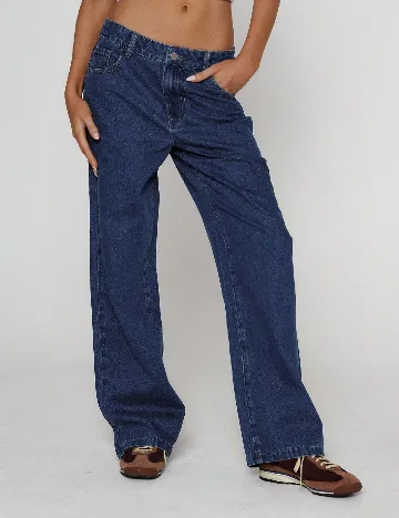 Blugi Musera, albastru