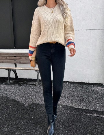 Bluza Emery Rose, crem