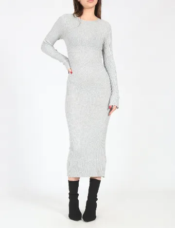 Rochie lunga Bershka, gri