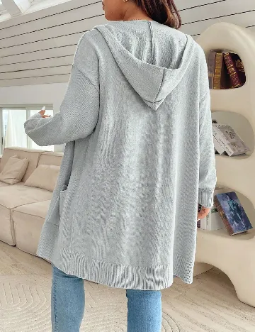 Cardigan SHEIN CURVE, gri