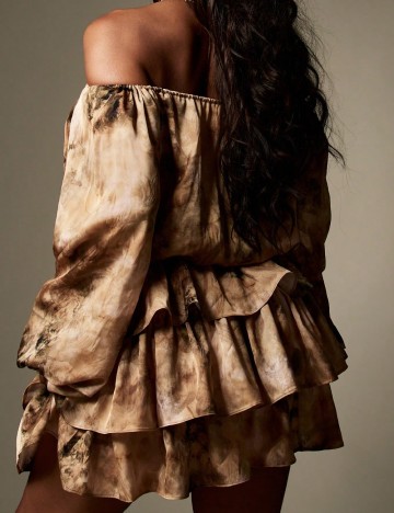 Rochie scurta Missguided, maro