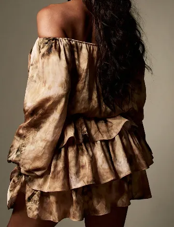 Rochie scurta Missguided, maro