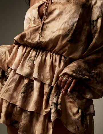 Rochie scurta Missguided, maro