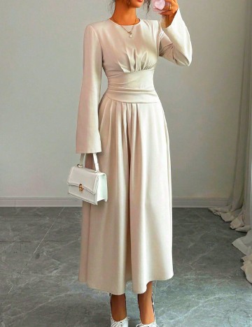 Rochie lunga SHEIN, bej