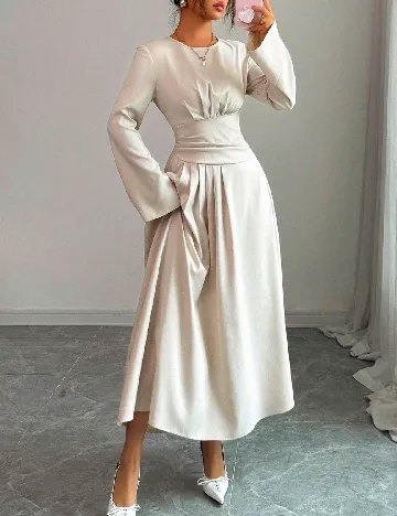 Rochie lunga SHEIN, bej