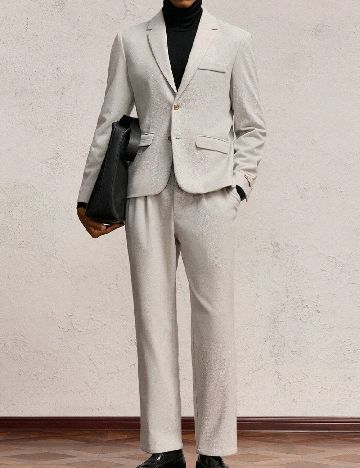 Costum SHEIN, gri deschis