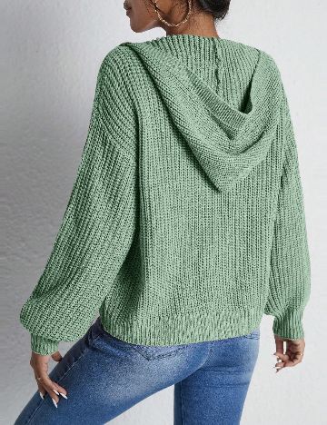 Cardigan SHEIN, verde