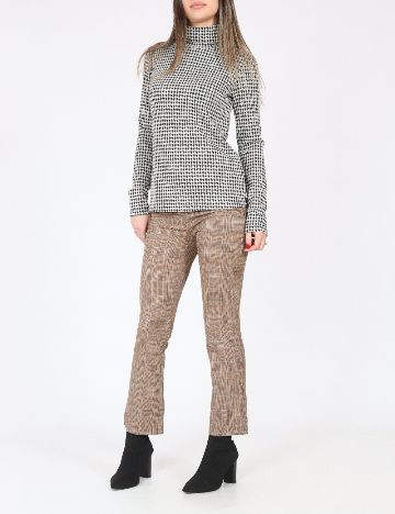 Bluza Zara, alb/negru