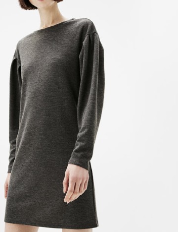 Rochie scurta Bershka, gri