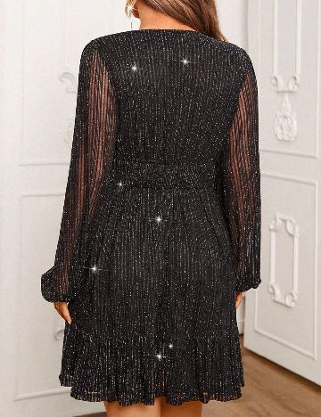 Rochie scurta SHEIN CURVE, negru