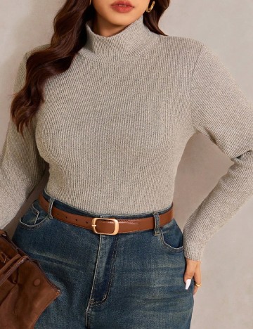 Bluza SHEIN CURVE, bej