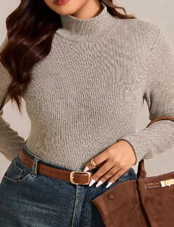 Bluza SHEIN CURVE, bej