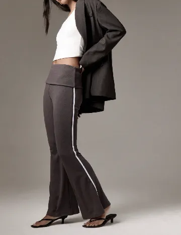 Pantaloni AiiRZ, gri inchis