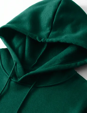 Hanorac SHEIN, verde inchis