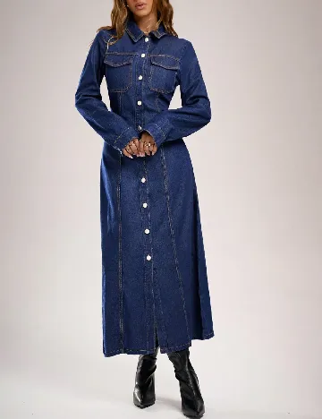 Rochie lunga SHEIN, bleumarin