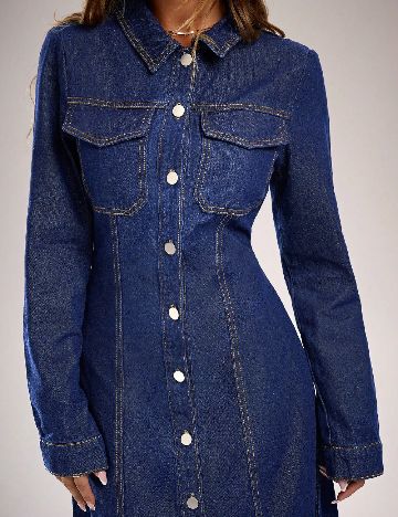 Rochie lunga SHEIN, bleumarin